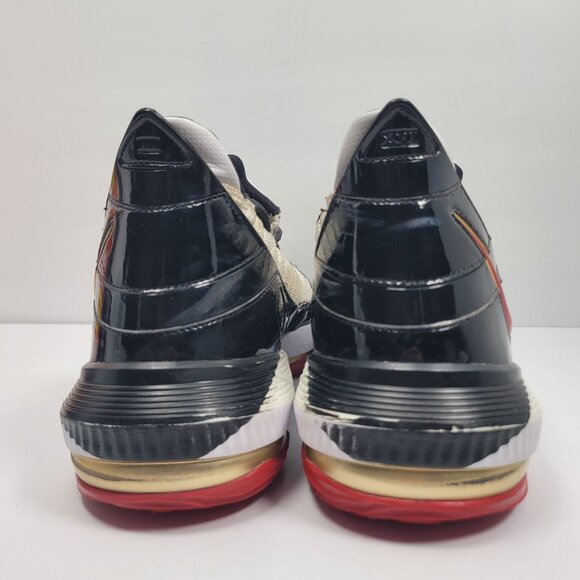 Nike Lebron XVI 16 SB Remix Men's White Black Sneakers CD2451-101 US Size 13 - Picture 4 of 8